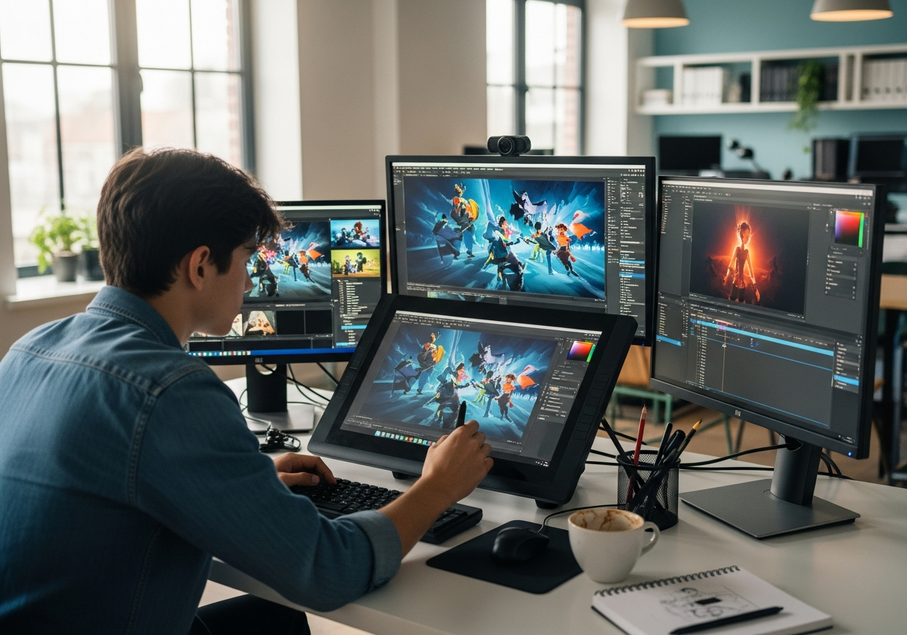 The Realities of Working While Studying Animation in Canadian Urban Centers